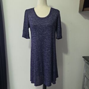 Cupi Purple Heathered Dress